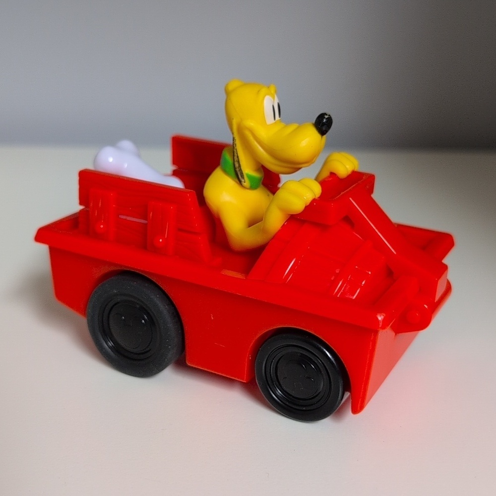 💜2/$20💜 Disney Jr Pull Back Action Car Toy, Pluto - Picture 3 of 3